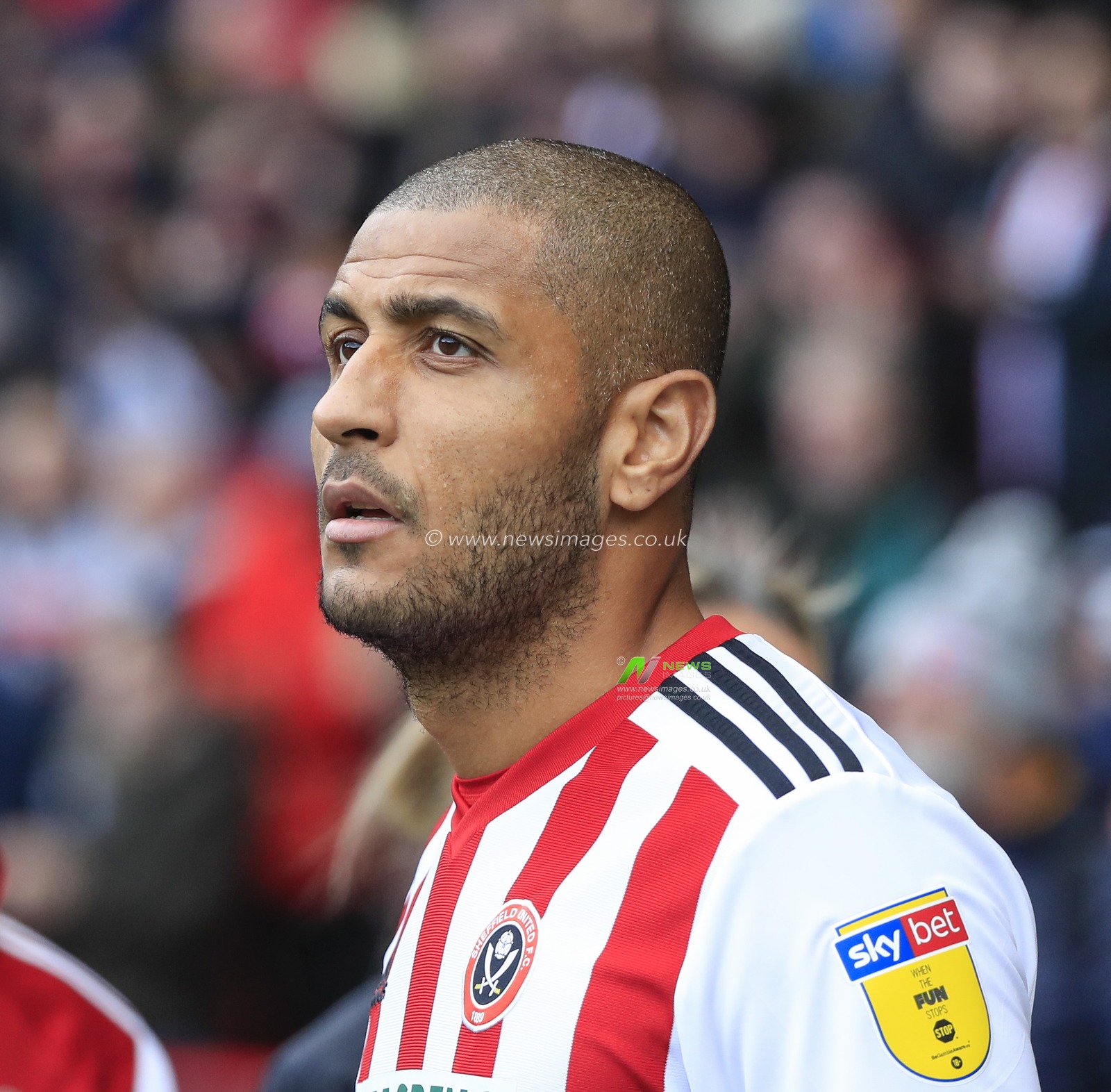 27th October 2018, Bramall Lane, Sheffield, England; Sky Bet Championship, Sheffield United v Wigan ; Leon Clarke (09) of Sheffield United

Credit: Conor Molloy/News Images

English Football League images are subject to DataCo Licence