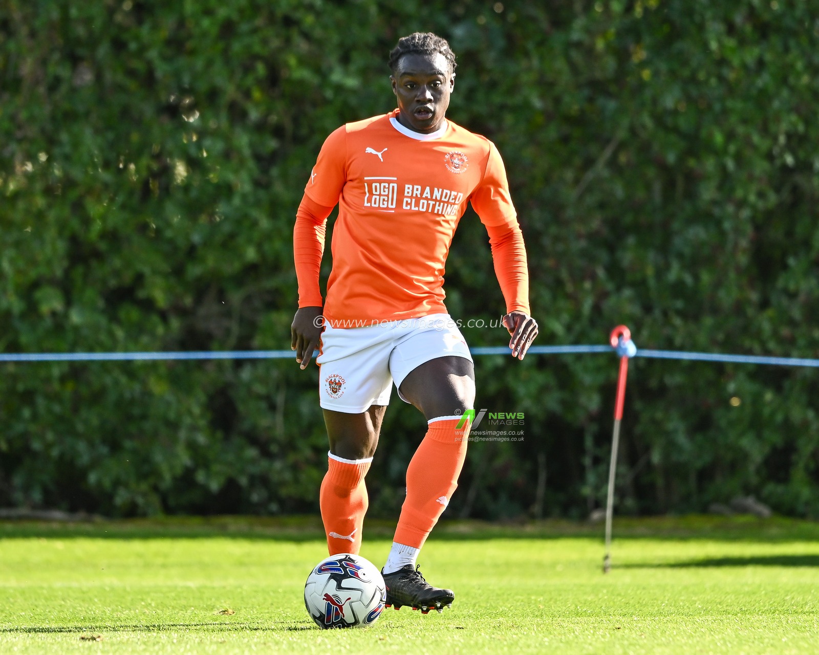 during the Central League match Preston North End vs Blackpool at Springfield Training Ground, Preston, United Kingdom, 26th September 2023

(Photo by Craig Thomas/News Images)