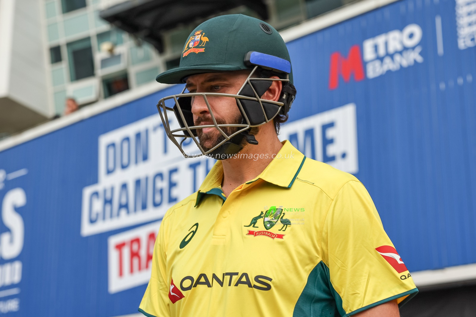 Matthew Short of Australia walks out during the Second Metro Bank One Day International England v Australia at Headingley Cricket Ground, Leeds, United Kingdom, 21st September 2024

(Photo by Mark Cosgrove/News Images)