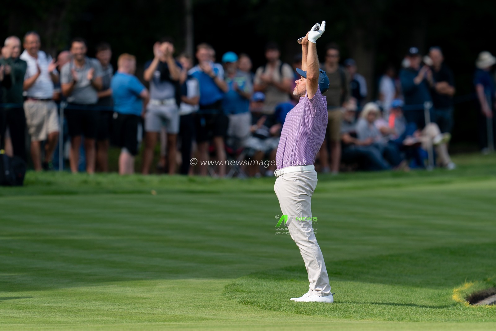 Lee Westwood (ENG) 18th fairway during the BMW PGA Championship 2022 at Wentworth Club, Virginia Water, United Kingdom, 11th September 2022

(Photo by Richard Washbrooke/News Images)