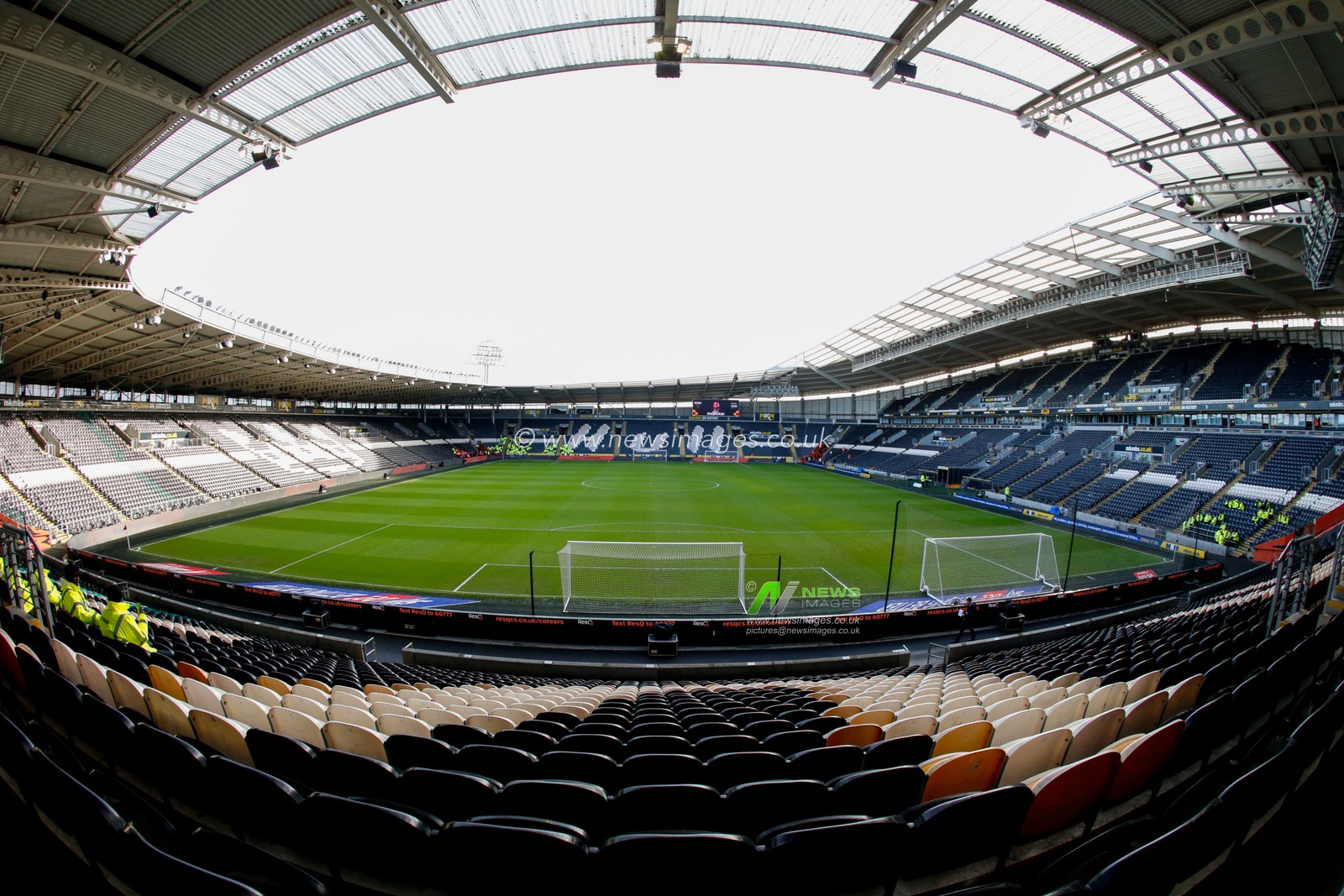 General interior view of KCOM Stadium, home stadium of Hull City before the Sky Bet Championship match Hull City vs Huddersfield Town at MKM Stadium, Hull, United Kingdom, 14th January 2023

(Photo by Ben Early/News Images)