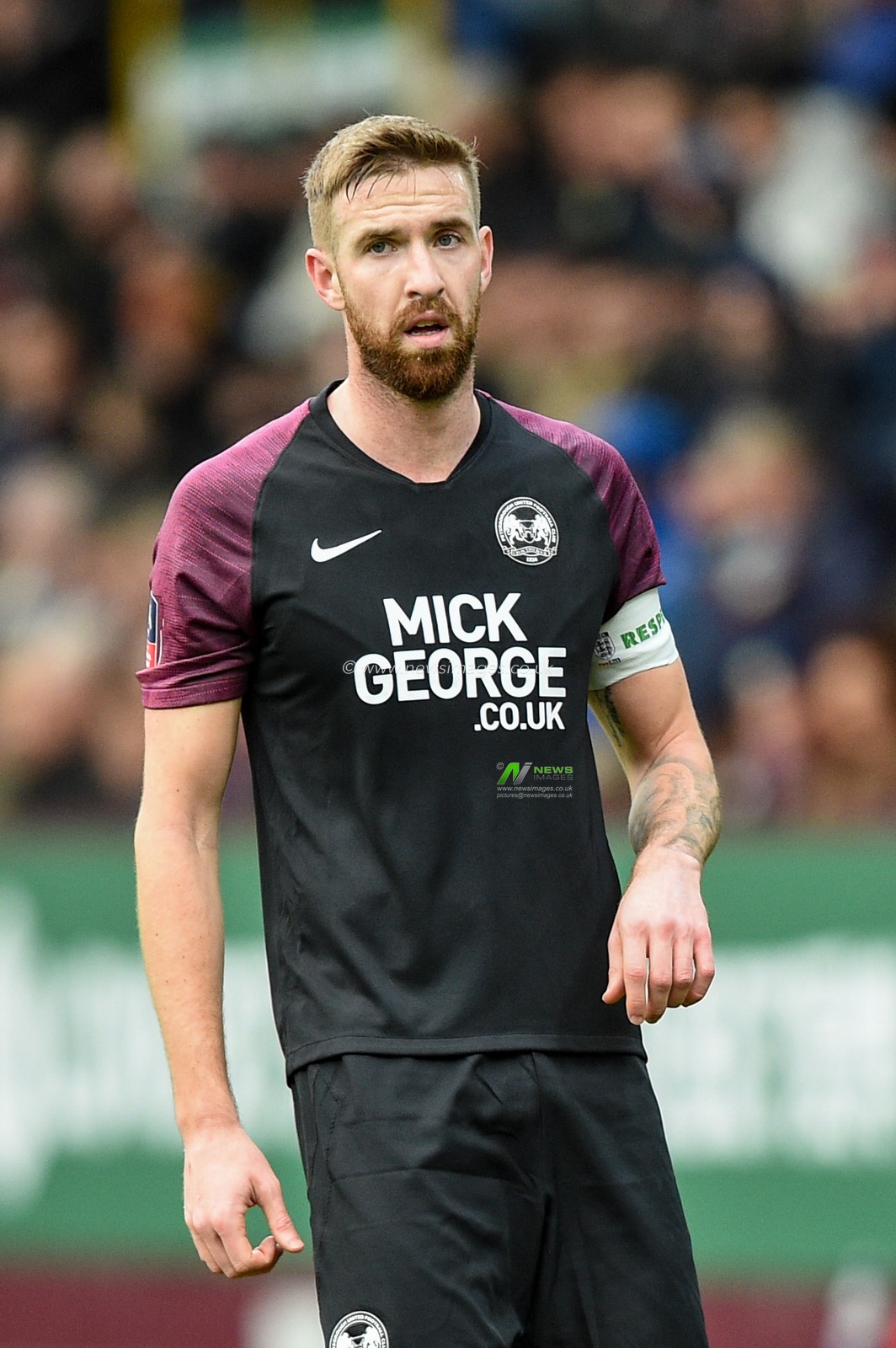 4th January 2020, Turf Moor, Burnley, England; Emirates FA Cup, Burnley v Peterborough : Mark Beevers (5) of Peterborough United during the game.

Credit: Richard Long/News Images