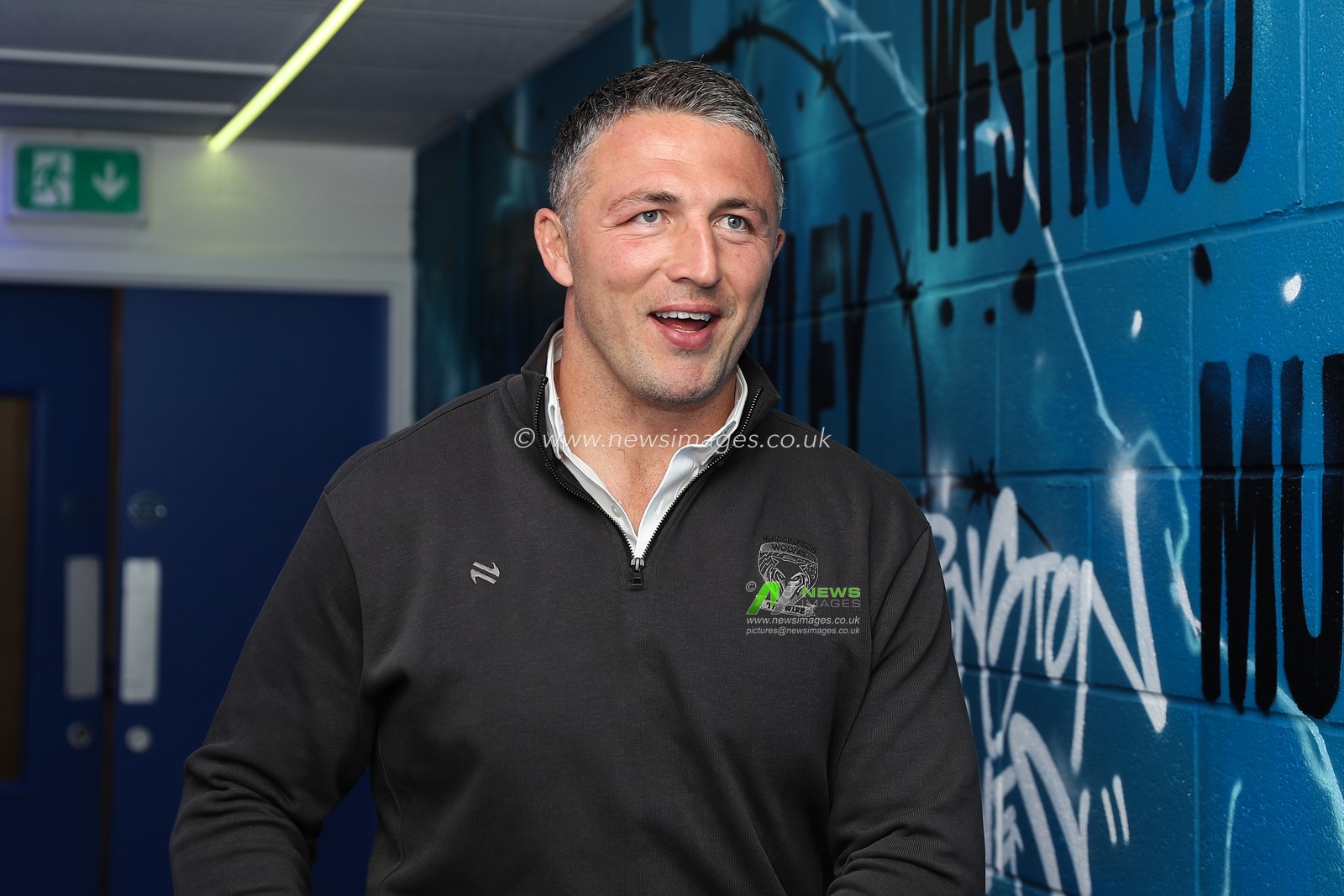 Sam Burgess Head Coach of Warrington Wolves arrives ahead of the Betfred Super League Round 9 match Warrington Wolves vs St Helens at Halliwell Jones Stadium, Warrington, United Kingdom, 24th April 2025

(Photo by Gareth Evans/News Images)