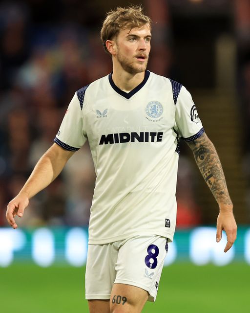 Riley McGree of Middlesbrough during the Sky Bet Championship match Burnley vs Middlesbrough at Turf Moor, Burnley, United Kingdom on 02 September 2026

(Photo by Jorge Horsted/News Images)