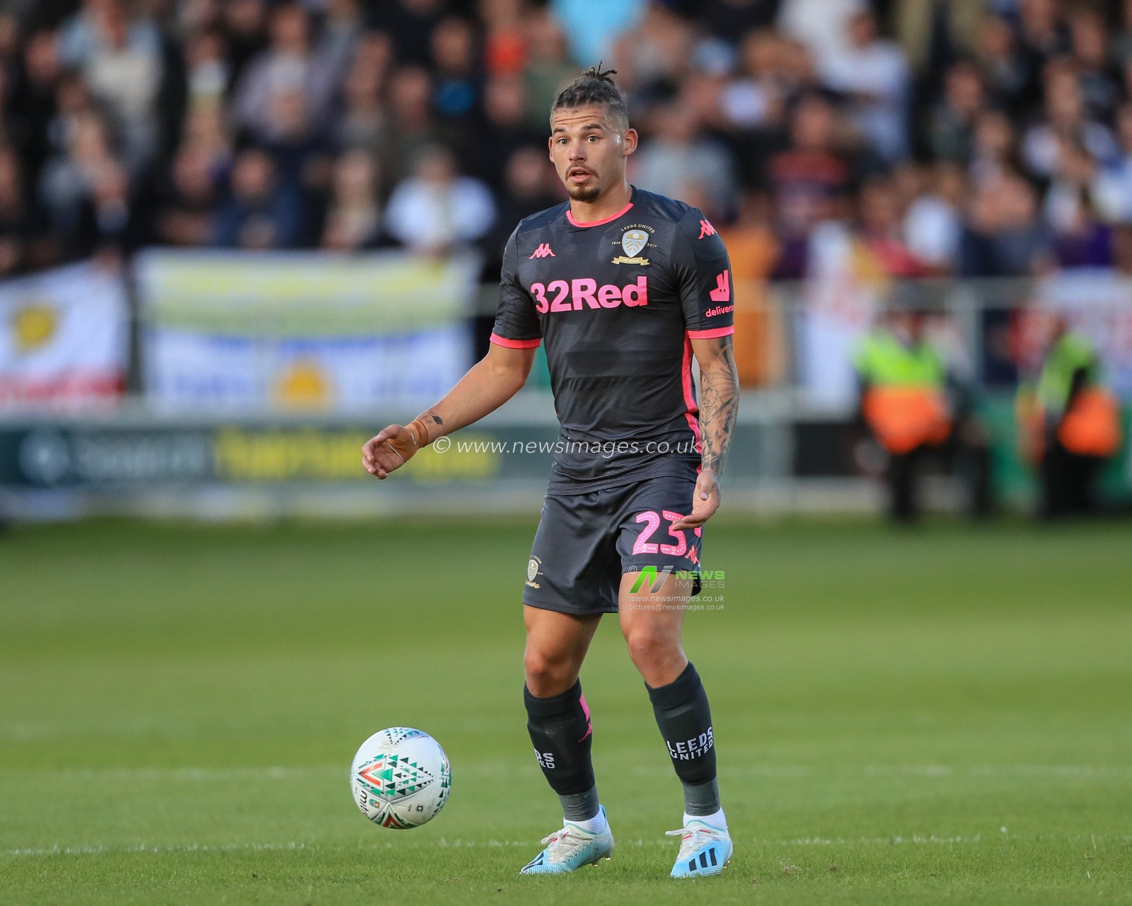 13th August 2019, Moor Lane, Salford, England; Carabao Cup, Round 1,  Salford City vs Leeds United ; Kalvin Phillips (23) of Leeds United 


Credit: Mark Cosgrove/News Images

English Football League images are subject to DataCo Licence