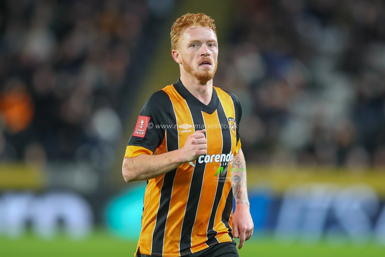 Ryan Woods #15 of Hull City during the Emirates FA Cup Third Round match Hull City vs Fulham at MKM Stadium, Hull, United Kingdom, 7th January 2023

(Photo by Gareth Evans/News Images)