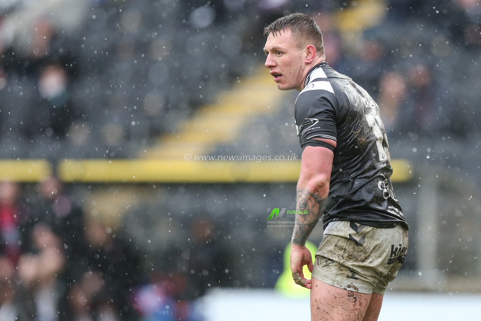 Jordan Lane (13) of Hull FC during the game