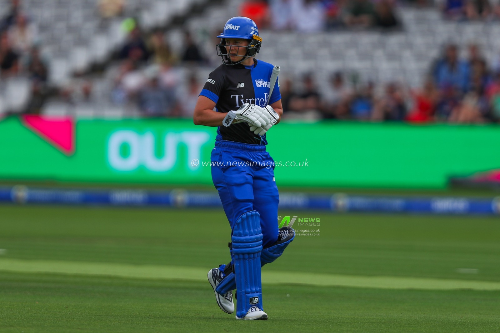 Meg Lanning of London Spirit looks dejected following her dismissal during the The Hundred match London Spirit Women vs Oval Invincibles Women at Lords, London, United Kingdom, 4th August 2024

(Photo by Izzy Poles/News Images)