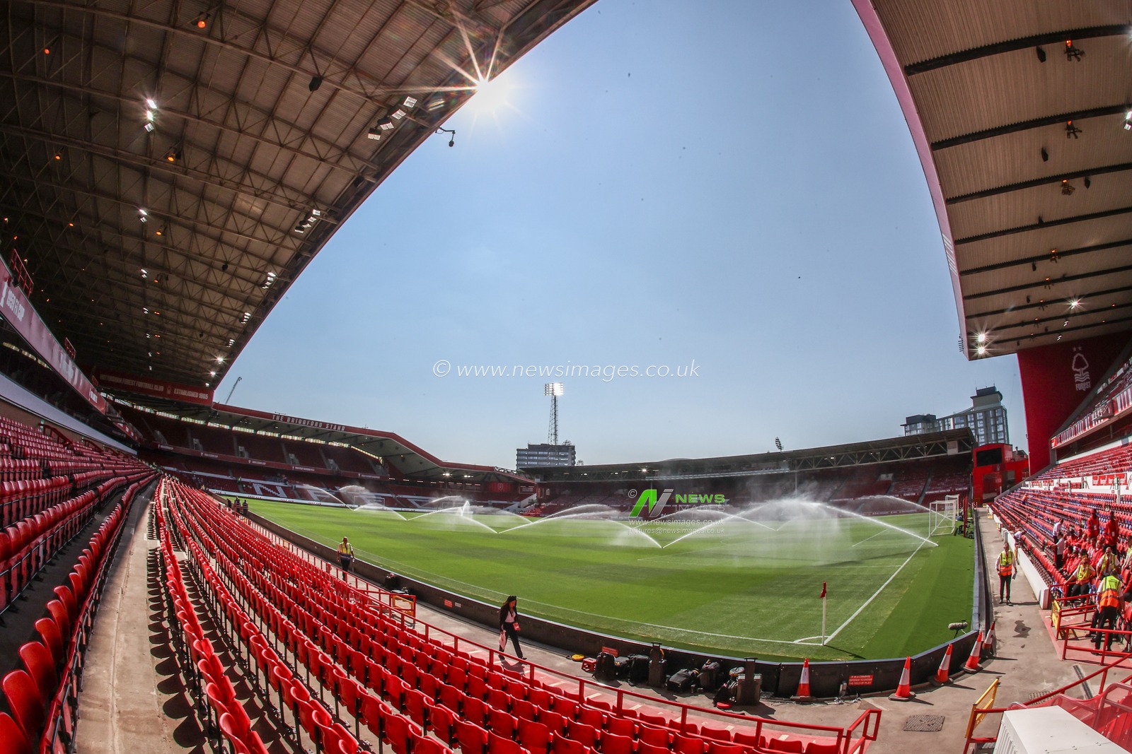 A general view of the City Ground ahead of the Premier League match Nottingham Forest vs Brentford at City Ground, Nottingham, United Kingdom, 16th August 2025

(Photo by Alfie Cosgrove/News Images)