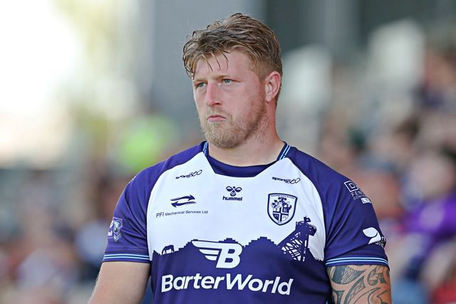 Danny Addy of Featherstone Rovers during the Betfred Championship match York City Knights vs Featherstone Rovers at LNER Community Stadium, York, United Kingdom, 29th June 2025

(Photo by Sam Eaden/News Images)