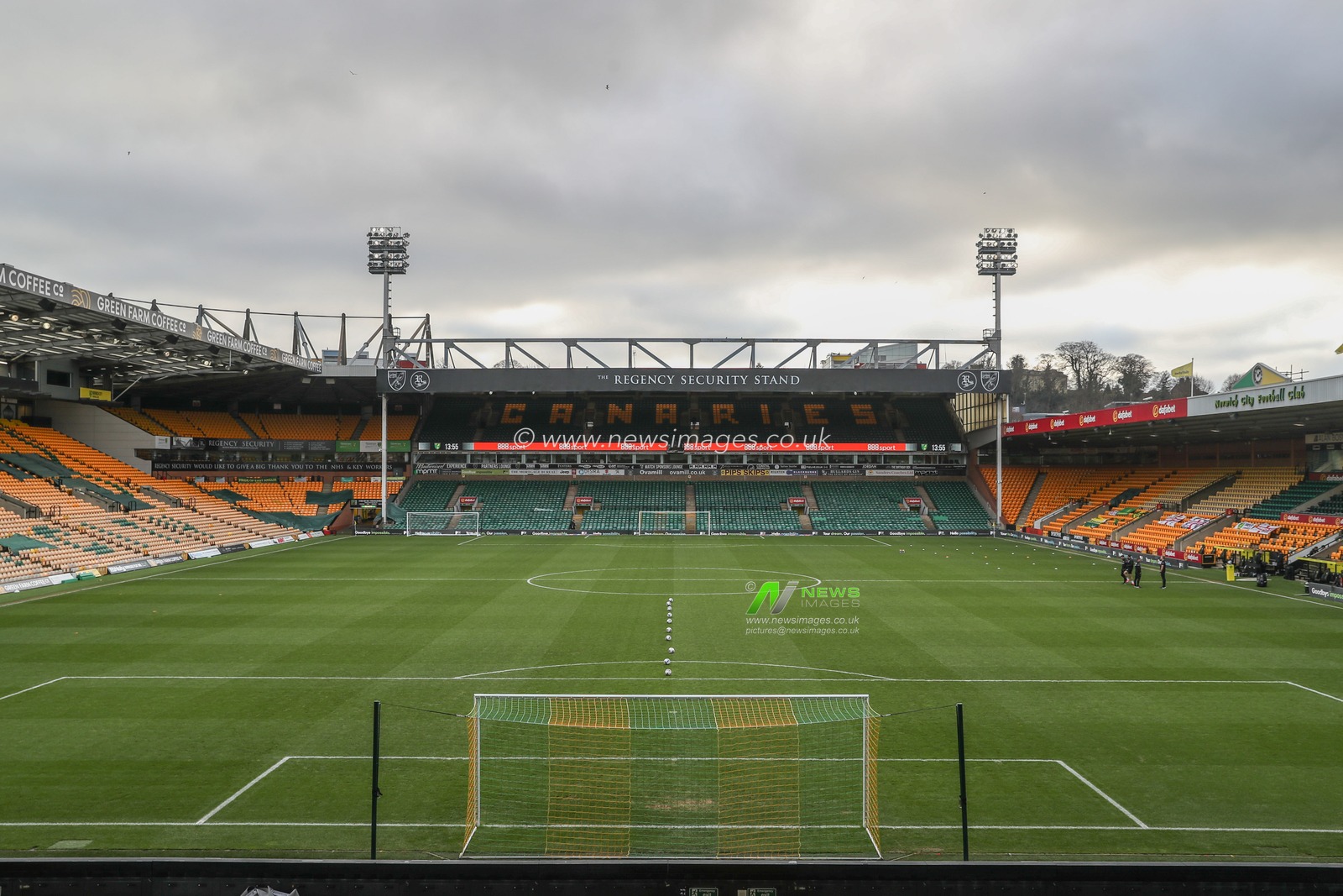 A general view of Carrow Road ahead of todays Sky Bet Championship game Norwich City v Barnsley