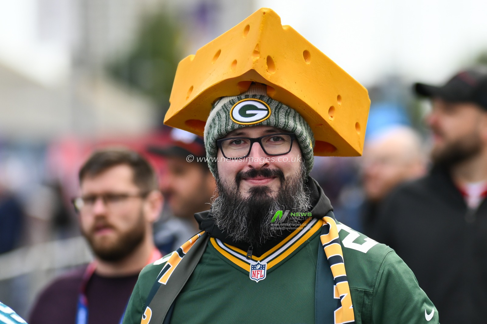 fans arrive ahead of  the Week 6 match Chicago Bears vs Jacksonville Jaguars at Tottenham Hotspur Stadium, London, United Kingdom, 13th October 2024

(Photo by Craig Thomas/News Images)