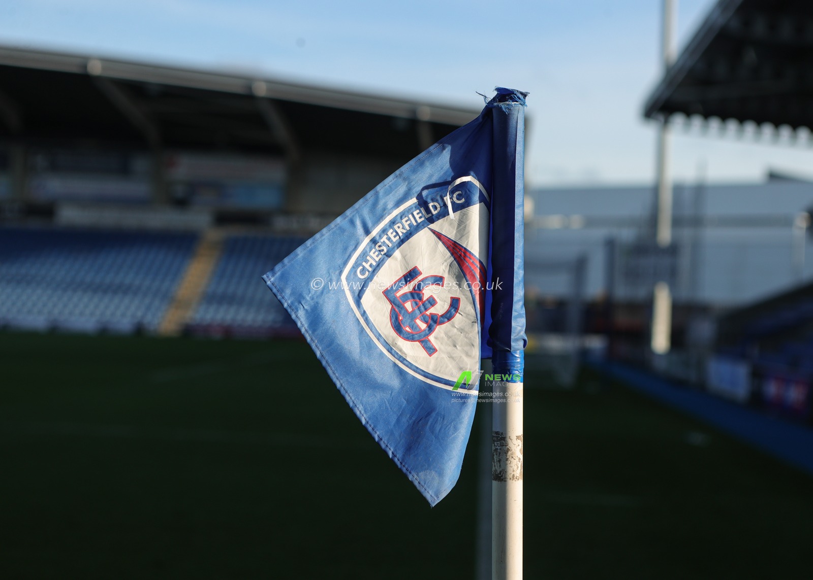 A general view of SMH Group Stadium  ahead of  the Sky Bet League 2 match Chesterfield vs Barnet at SMH Group Stadium, Chesterfield, United Kingdom, 13th December 2025

(Photo by Richard Bierton/News Images)

*** GER AUT SUI OUT ***