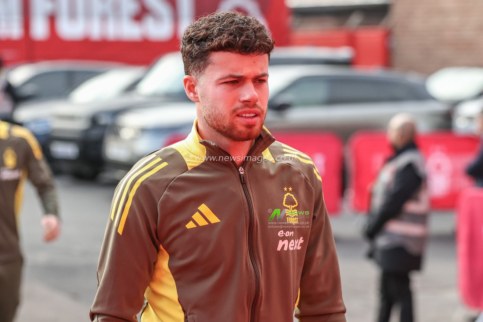 Neco Williams of Nottingham Forest arrives during the Premier League match Nottingham Forest vs Newcastle United at City Ground, Nottingham, United Kingdom, 10th November 2024

(Photo by Alfie Cosgrove/News Images)
