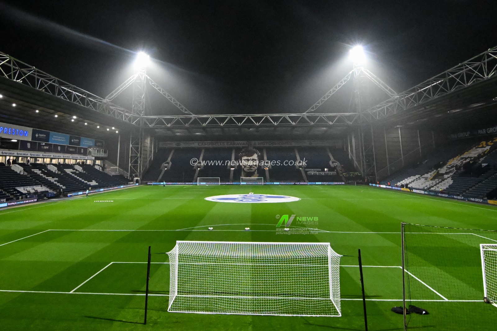 A general view of Deepdale ahead of the Carabao Cup Last 16 match Preston North End vs Arsenal at Deepdale, Preston, United Kingdom, 30th October 2024

(Photo by Cody Froggatt/News Images)