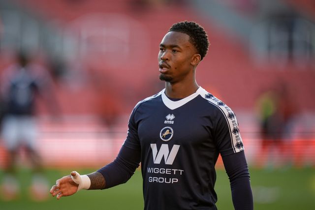 Zak Sturge of Millwall in the pregame warmup session  during the Sky Bet Championship match Stoke City vs Millwall at Bet365 Stadium, Stoke On Trent, United Kingdom on 21 April 2026

(Photo by Maynard Manyowa/News Images)