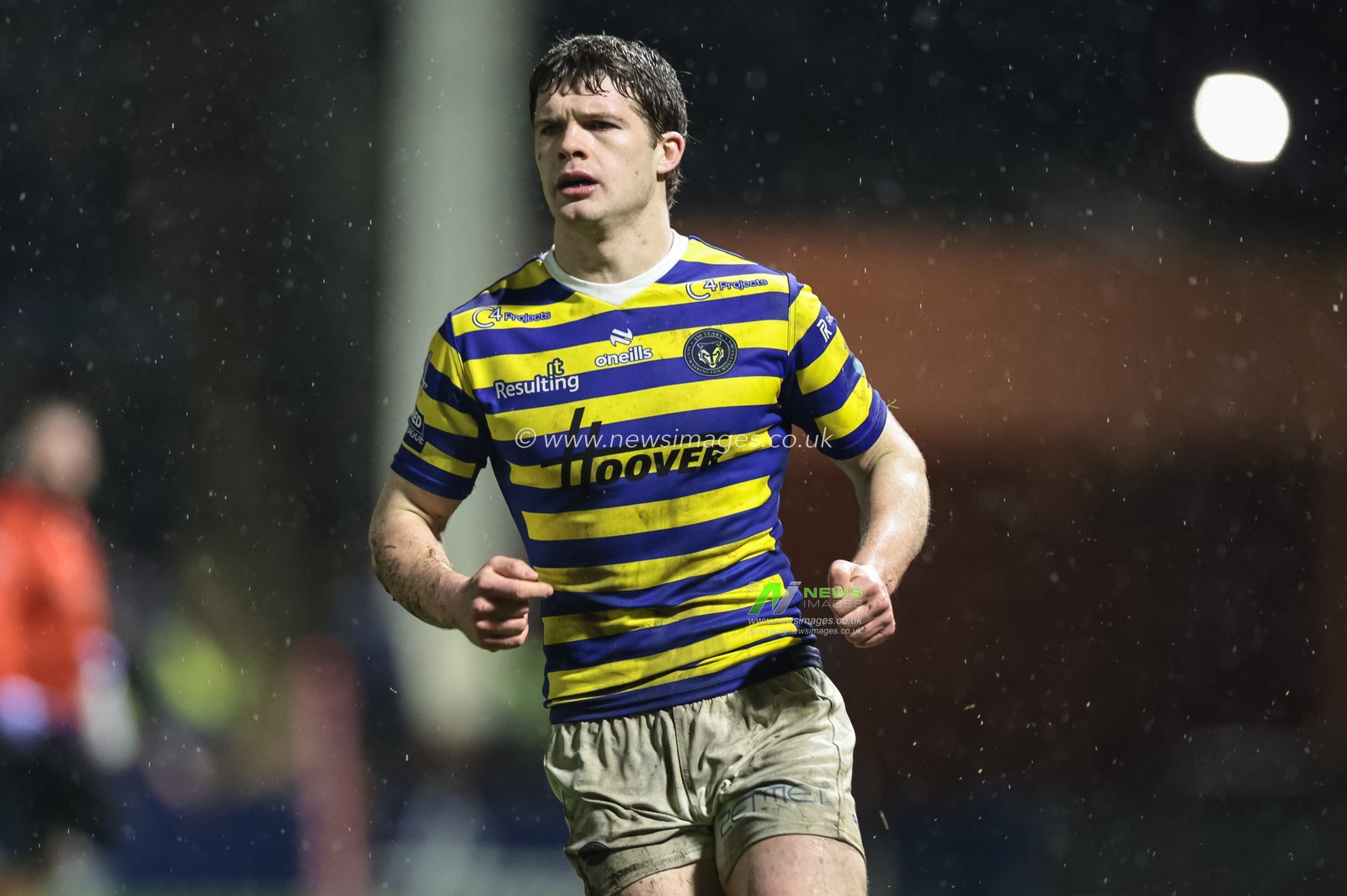 Jake Thewlis of Warrington Wolves during the Pre Season match Warrington Wolves vs Leigh Leopards at Halliwell Jones Stadium, Warrington, United Kingdom, 30th January 2026

(Photo by Mark Cosgrove/News Images)