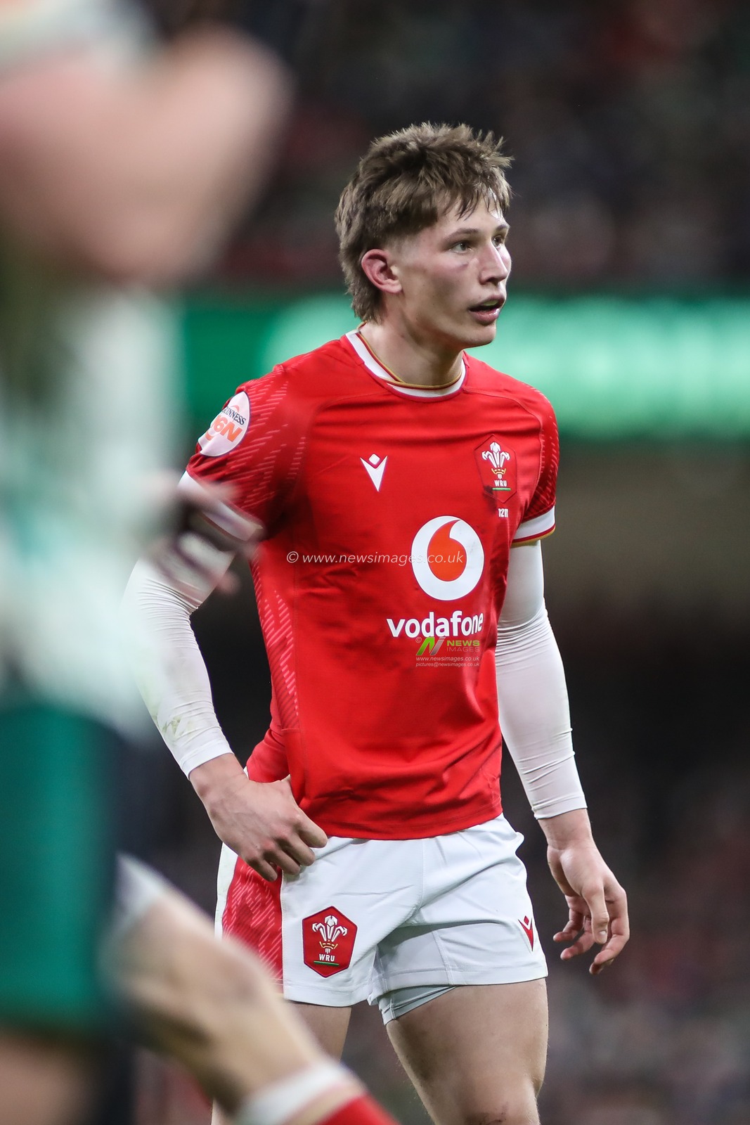 Ellis Mee of Wales during the 2025 Guinness 6 Nations match Wales vs Ireland at Principality Stadium, Cardiff, United Kingdom, 22nd February 2025

(Photo by Andrew Lewis/News Images)