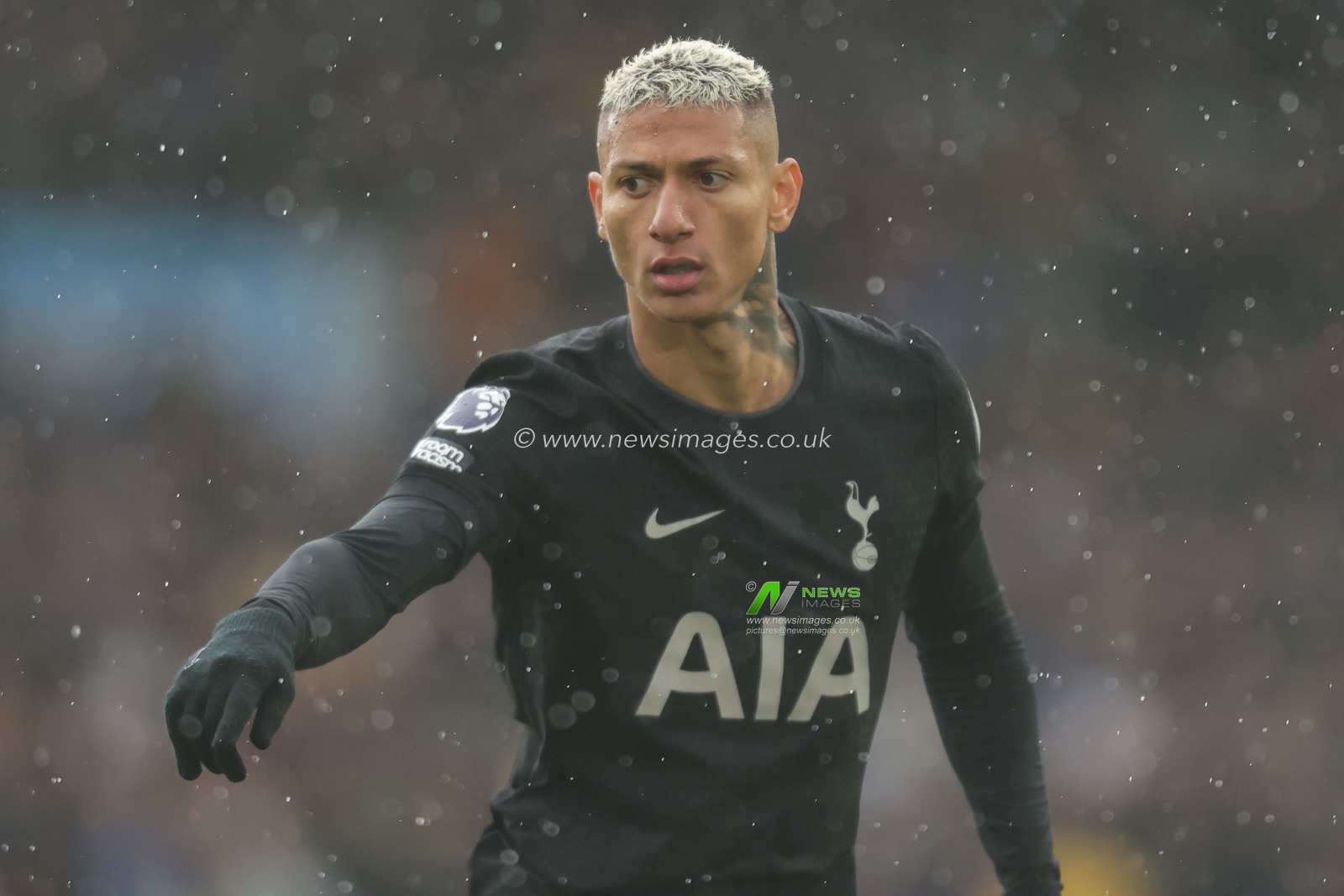 Richarlison of Tottenham Hotspur during the Premier League match Leeds United vs Tottenham Hotspur at Elland Road, Leeds, United Kingdom, 4th October 2025

(Photo by Richard Bierton/News Images)