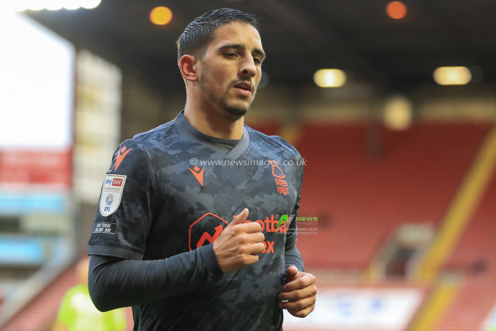 Anthony Knockaert #28 of Nottingham Forest during the game
