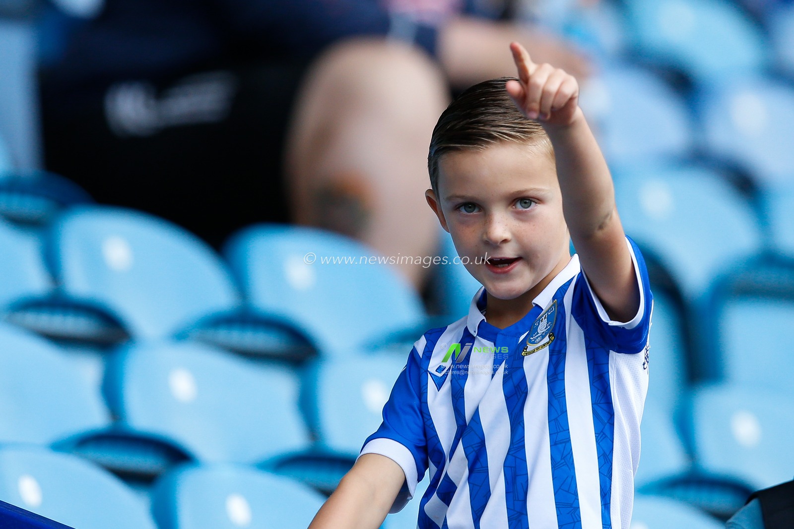 A fan of Sheffield Wednesday before the Sky Bet League 1 match Sheffield Wednesday vs Barnsley at Hillsborough, Sheffield, United Kingdom, 3rd September 2022

(Photo by Ben Early/News Images)