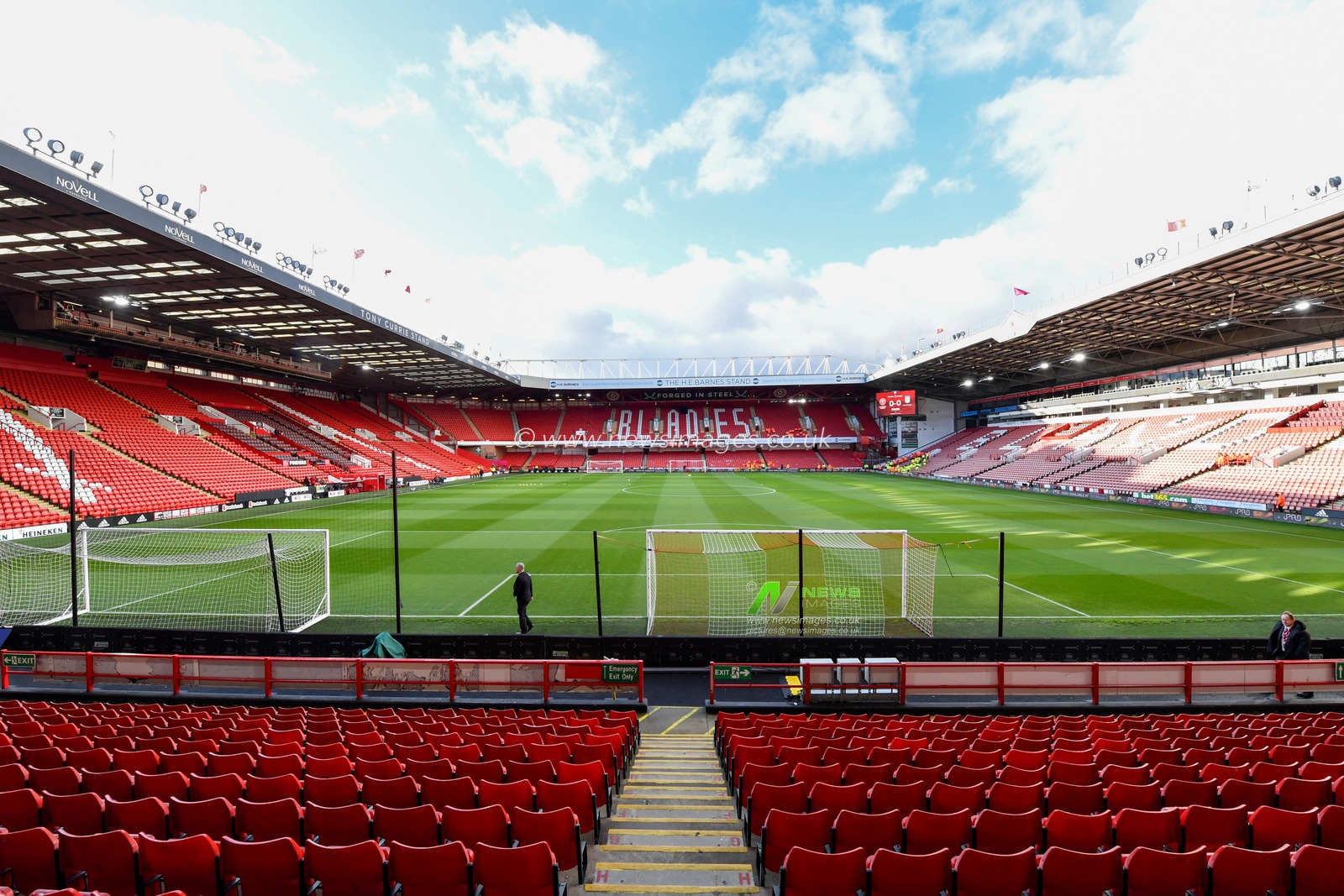 14th December 2019, Bramall Lane, Sheffield, England; Premier League, Sheffield United v Aston Villa : A general view of Bramall Lane, the home of Sheffield United

Credit: Simon Whitehead/News Images