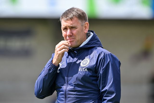 Pre-season friendly Chester v Stockport County