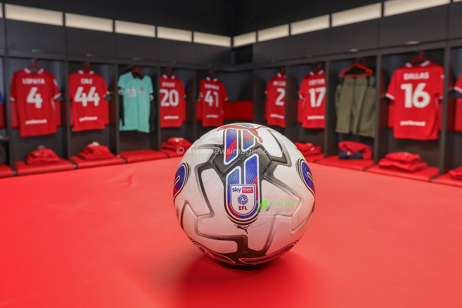 Todays Puma Sky Bet EFL match ball during the Sky Bet League 1 match Barnsley vs Port Vale at Oakwell, Barnsley, United Kingdom, 5th August 2023

(Photo by Mark Cosgrove/News Images)