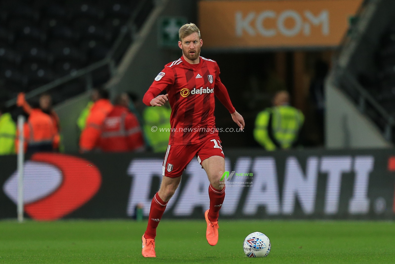11th January 2020, KC Stadium, Kingston upon Hull, England; Sky Bet Championship, Hull City v Fulham : match image Tim Ream (13) of Fulham

Credit: David Greaves/News Images