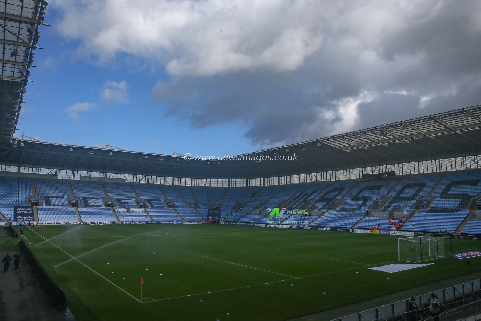 General view inside of the Coventry Building Society Arena, home of Coventry City ahead of the Sky Bet Championship match Coventry City vs Middlesbrough at Coventry Building Society Arena, Coventry, United Kingdom, 1st October 2022

(Photo by Gareth Evans/News Images)