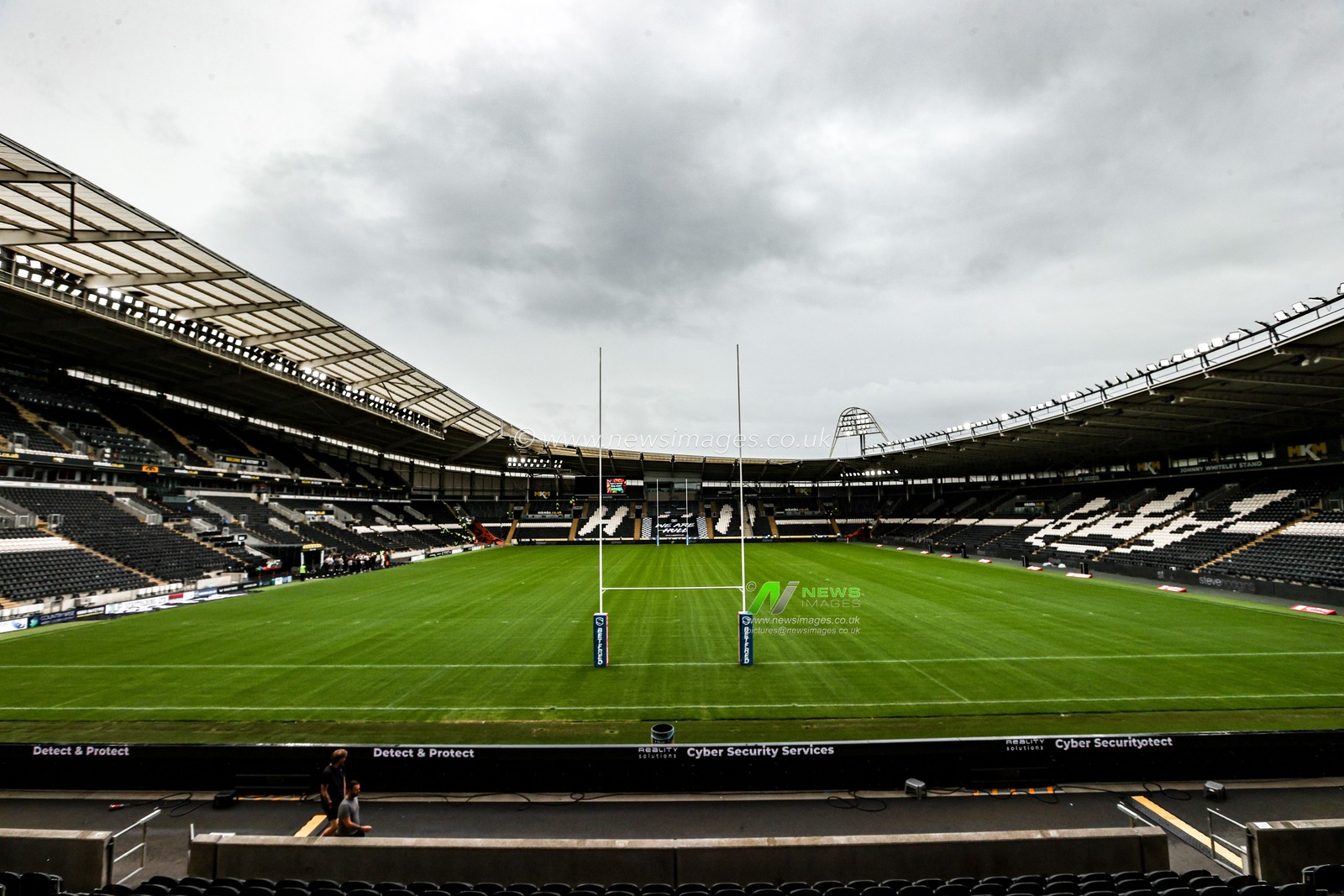 A general view of MKM Stadium ahead of the Betfred Super League round 25 match Hull FC vs Warrington Wolves at MKM Stadium, Hull, United Kingdom on 29 August 2026

(Photo by Alfie Cosgrove/News Images)