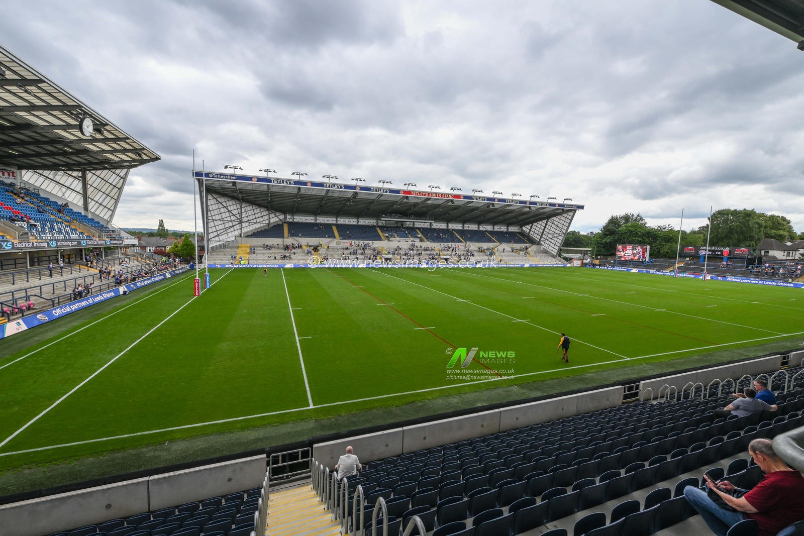 A general view of Headingley Stadium, Home of Leeds Rhinos ahead of the Betfred Super League Round 18 match Leeds Rhinos vs Hull KR at Headingley Stadium, Leeds, United Kingdom, 20th July 2024

(Photo by Craig Thomas/News Images)