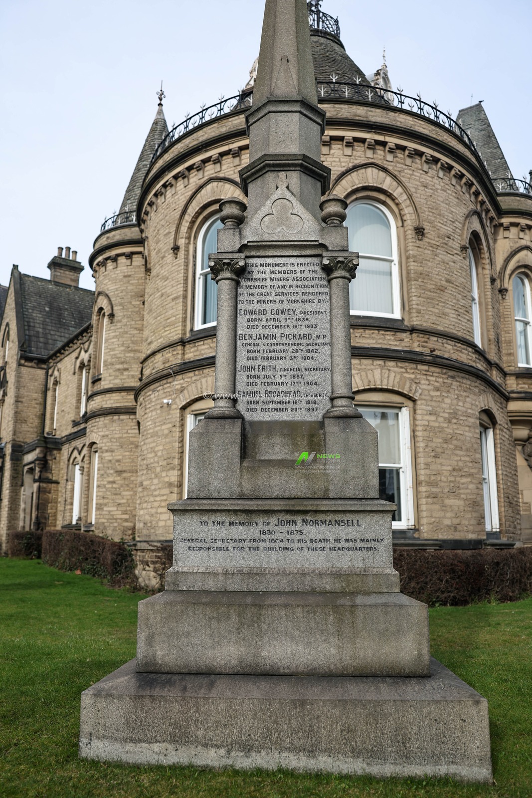 A memorial outside during the 40th anniversary of the conclusion of the Miners' Strike in Britain was commemorated on March 3, 2025. This strike, which lasted nearly a year beginning on March 6, 1984, had a profound effect on British trade unionism, industry, economic policy, and the wider political landscape; at the National Union of Mineworkers headquarters, Barnsley, United Kingdom, 3rd March 2025

(Photo by Mark Cosgrove/News Images)