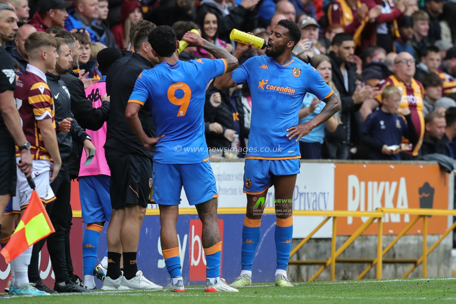 Cyrus Christie #33 of Hull City during the Pre-season friendly match Bradford City vs Hull City at University of Bradford Stadium, Bradford, United Kingdom, 22nd July 2023

(Photo by James Heaton/News Images)
