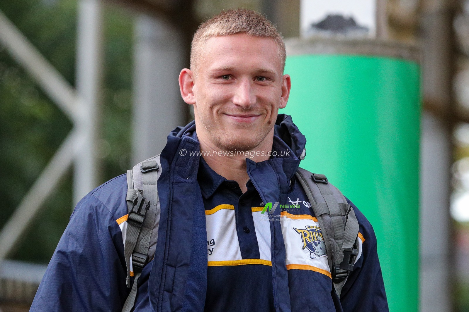 Mikolaj Oledzki #8 of Leeds Rhinos arrives at Headingley Stadium ahead of the Betfred Super League Round 27 match Leeds Rhinos vs Castleford Tigers at Headingley Stadium, Leeds, United Kingdom, 22nd September 2023

(Photo by James Heaton/News Images)