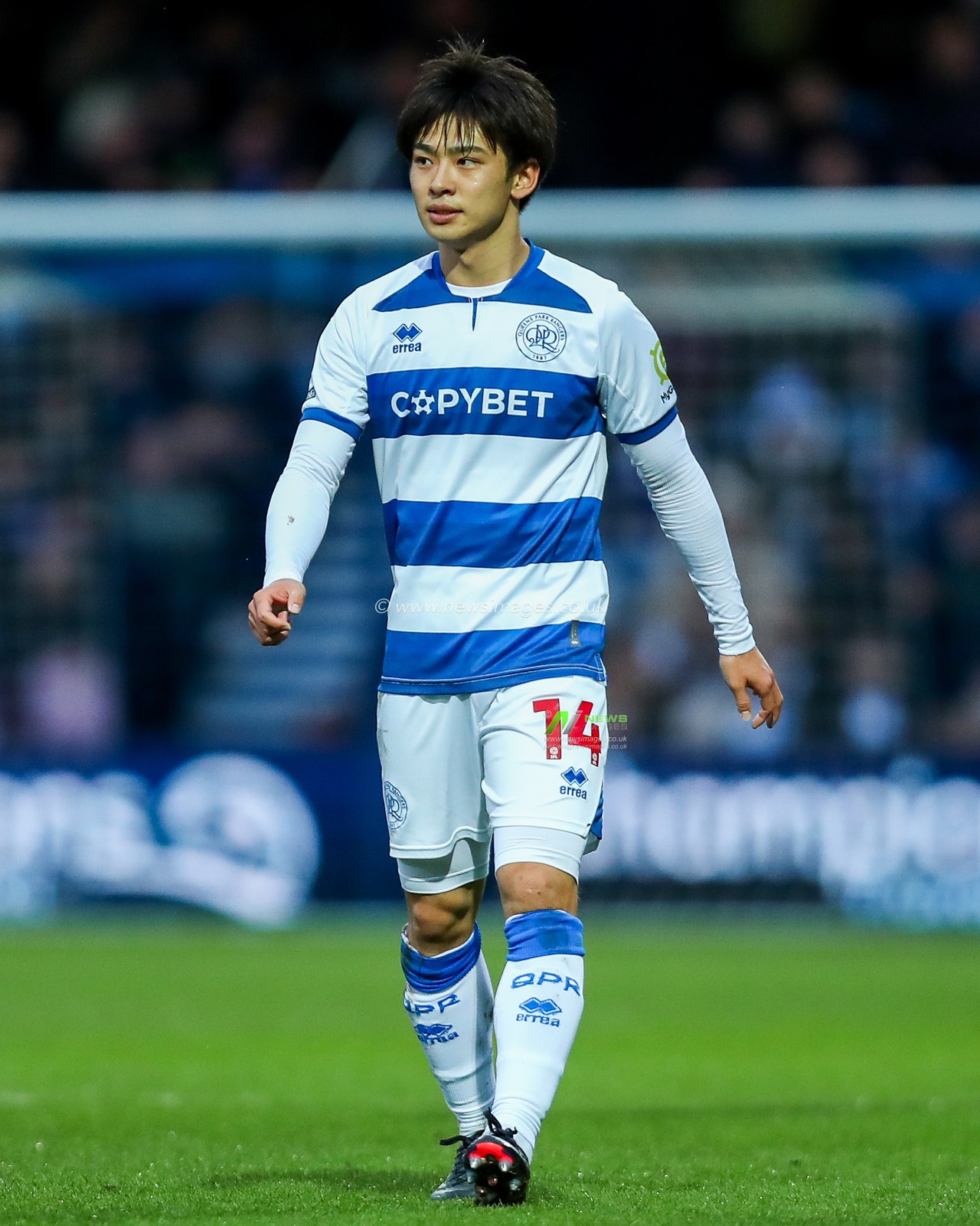 Koki Saito of Queens Park Rangers looks on during the Sky Bet Championship match Queens Park Rangers vs Preston North End at Matrade Loftus Road, London, United Kingdom, 21st December 2024

(Photo by Izzy Poles/News Images)