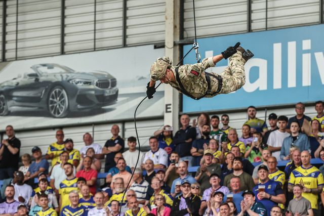 Betfred Super League round 15 Warrington Wolves v Huddersfield Giants