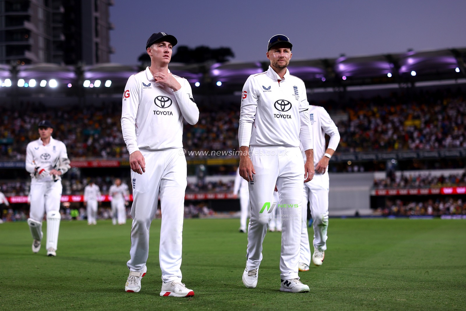 Joe Root of England  is seen during the NRMA Insurance Ashes Second Test Day 2 Australia vs England at The Gabba, Brisbane Cricket Ground, Brisbane, Australia, 5th December 2025

(Photo by Pat Hoelscher/News Images)

*** GER AUT SUI OUT ***