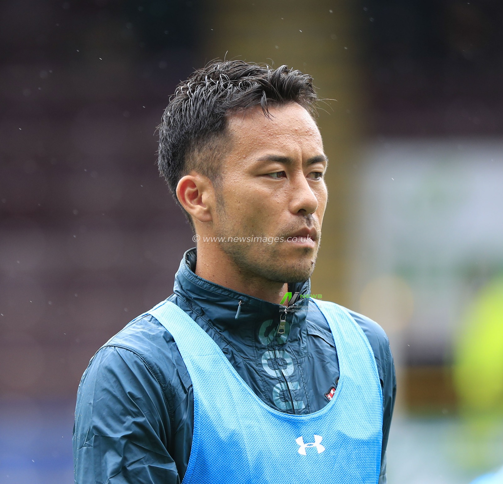10th August 2019, Turf Moor, Burnley, England ; Premier League Football, Burnley vs Southampton : Maya Yoshida (03) of Southampton warms up for the game

Credit: Conor Molloy/News Images

English Football League images are subject to DataCo Licence