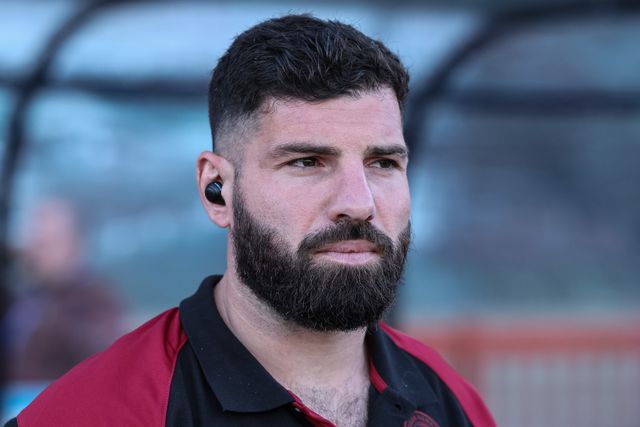 Abbas Miski of Wigan Warriors arrives during the Betfred Super League Round 7 match Hull KR vs Wigan Warriors at Sewell Group Craven Park, Kingston upon Hull, United Kingdom, 11th April 2025

(Photo by Mark Cosgrove/News Images)