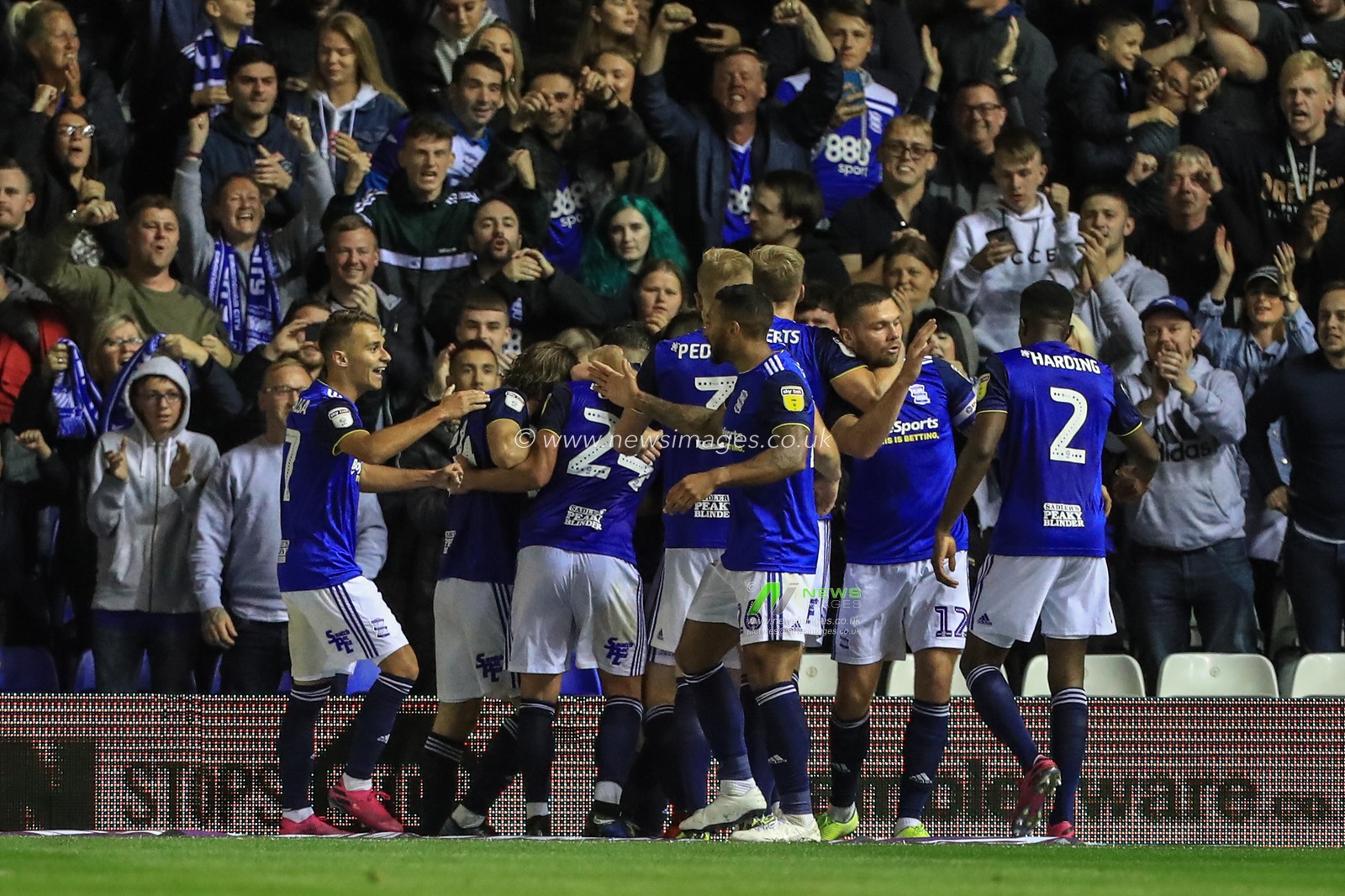 20th August 2019, St Andrew's, Birmingham, England; Sky Bet EFL Championship Football, Birmingham City vs Barnsley ; Lukas Jutkiewicz (10) of Birmingham City celebrates his goal to make it 1-0

Credit: Mark Cosgrove/News Images


English Football League images are subject to DataCo Licence