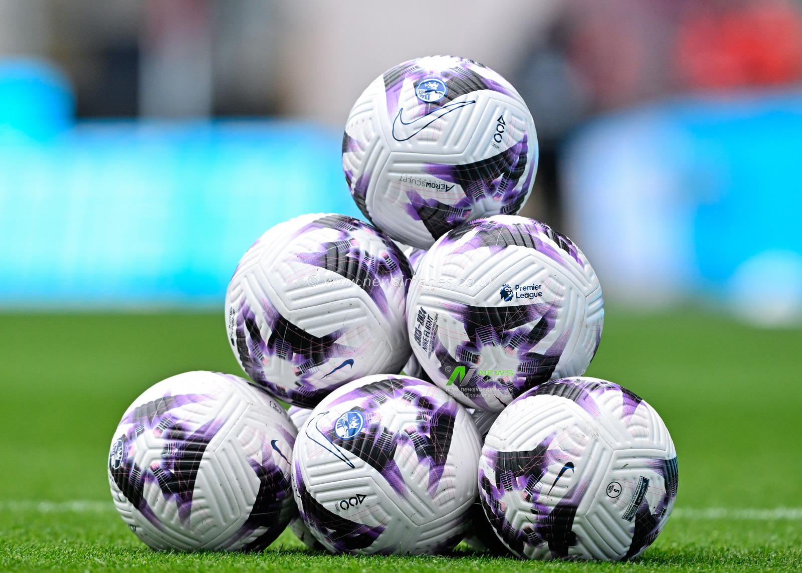 The match day lay waiting ahead of the warm ups, during the Premier League match Burnley vs Wolverhampton Wanderers at Turf Moor, Burnley, United Kingdom, 2nd April 2024

(Photo by Cody Froggatt/News Images)