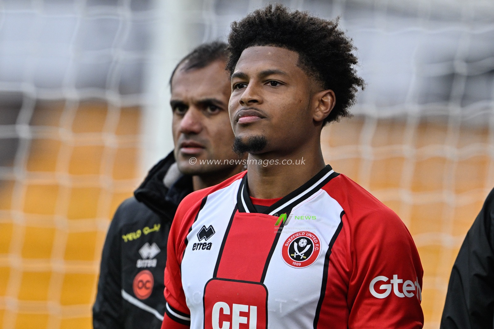 Rhian Brewster of Sheffield United comes off with an injury during the Premier League match Wolverhampton Wanderers vs Sheffield United at Molineux, Wolverhampton, United Kingdom, 25th February 2024

(Photo by Cody Froggatt/News Images)