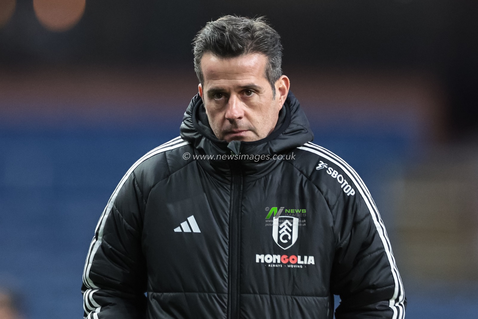 Marco Silva manager of Fulham arrives during the Premier League match Burnley vs Fulham at Turf Moor, Burnley, United Kingdom, 13th December 2025

(Photo by Mark Cosgrove/News Images)

*** GER AUT SUI OUT ***