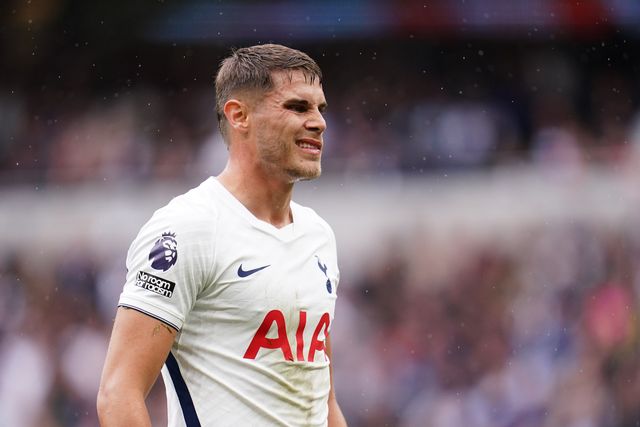 Micky van de Ven of Tottenham Hotspur during the Premier League match Tottenham Hotspur vs Newcastle Untied at Tottenham Hotspur Stadium, London, United Kingdom on 29 August 2026

(Photo by Harvey Murphy/News Images)