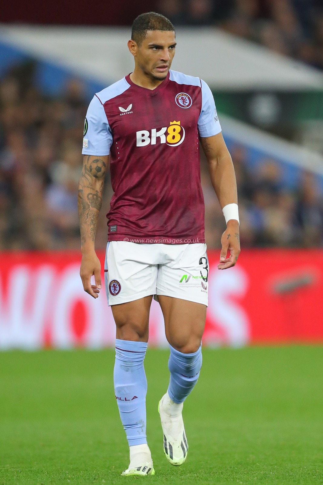 Diego Carlos #3 of Aston Villa during the UEFA Europa Conference League match Aston Villa vs HÅ K Zrinjski Mostar at Villa Park, Birmingham, United Kingdom, 5th October 2023

(Photo by Gareth Evans/News Images)