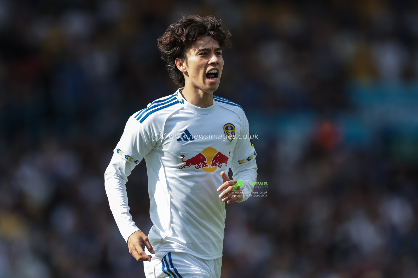 Ao Tanaka of Leeds United during the Pre-season friendly match Leeds United vs Villarreal at Elland Road, Leeds, United Kingdom, 2nd August 2025

(Photo by Mark Cosgrove/News Images)