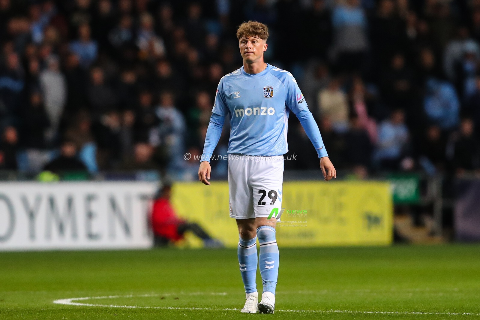 Victor Torp of Coventry City during the Sky Bet Championship match Coventry City vs Portsmouth at Coventry Building Society Arena, Coventry, United Kingdom, 9th April 2025

(Photo by Gareth Evans/News Images)