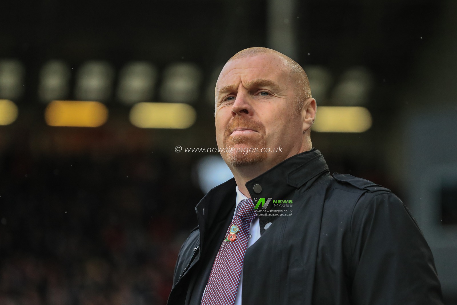 2nd November 2019, Bramall Lane, Sheffield, England; Premier League, Sheffield United v Burnley : Sean Dyche manager of Burnley during the game

Credit: Mark Cosgrove/News Images