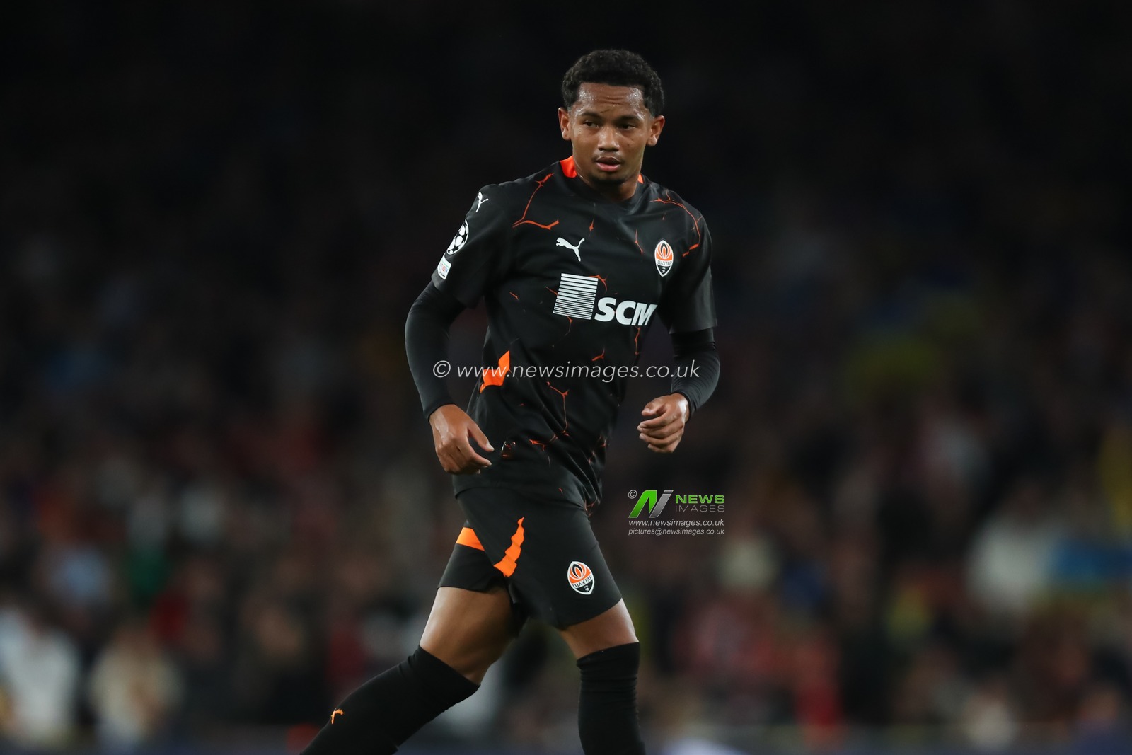 Eguinaldo of Shakhtar Donetsk during the UEFA Champions League, League Stage Arsenal vs FC Shakhtar Donetsk at Emirates Stadium, London, United Kingdom, 22nd October 2024

(Photo by Izzy Poles/News Images)